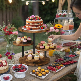 FZGhome party dessert table setup elevates celebrations with stylish organization.