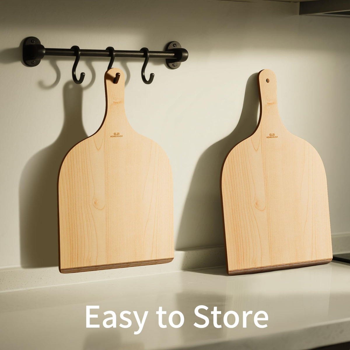 Easy cleaning and hanging storage with the built-in hole for G.a HOMEFAVOR peels.