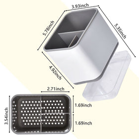 G4S3 chopsticks holder keeps utensils neatly stored and within reach.
