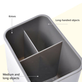 G4S3 multi-use storage keeps bathroom and office items tidy.