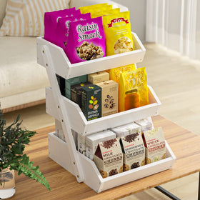 G.a HOMEFAVOR multi-use stand suits bread, snacks, and condiments.