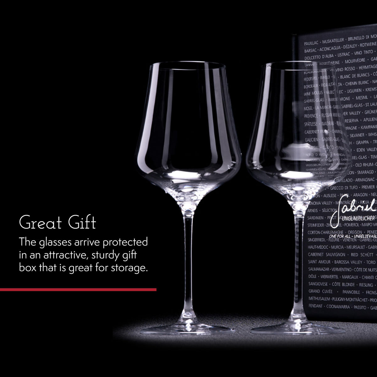 Gabriel-Glas StandArt gift box packaging, perfect for gifting.