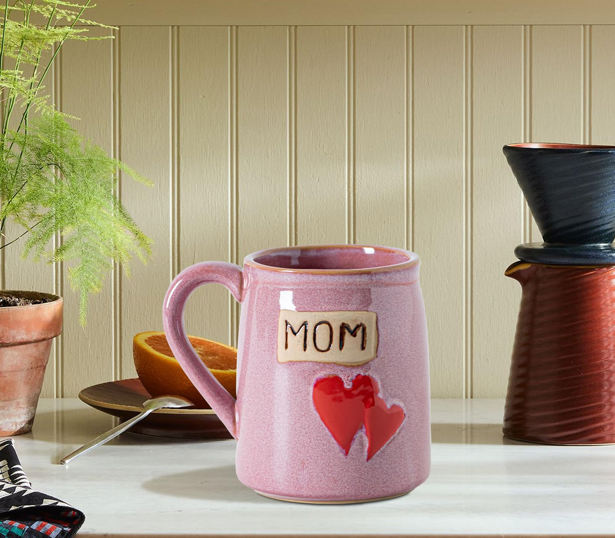 GABROC Mom Mug features a mum inscription, a perfect gift idea