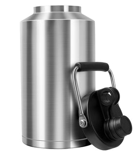 GAGANIU 1-gallon water bottle with rugged handle for easy carrying.