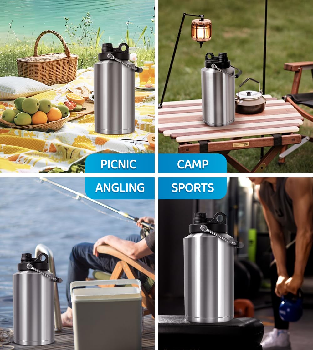 GAGANIU dishwasher-safe bottle simplifies cleanup after workouts.