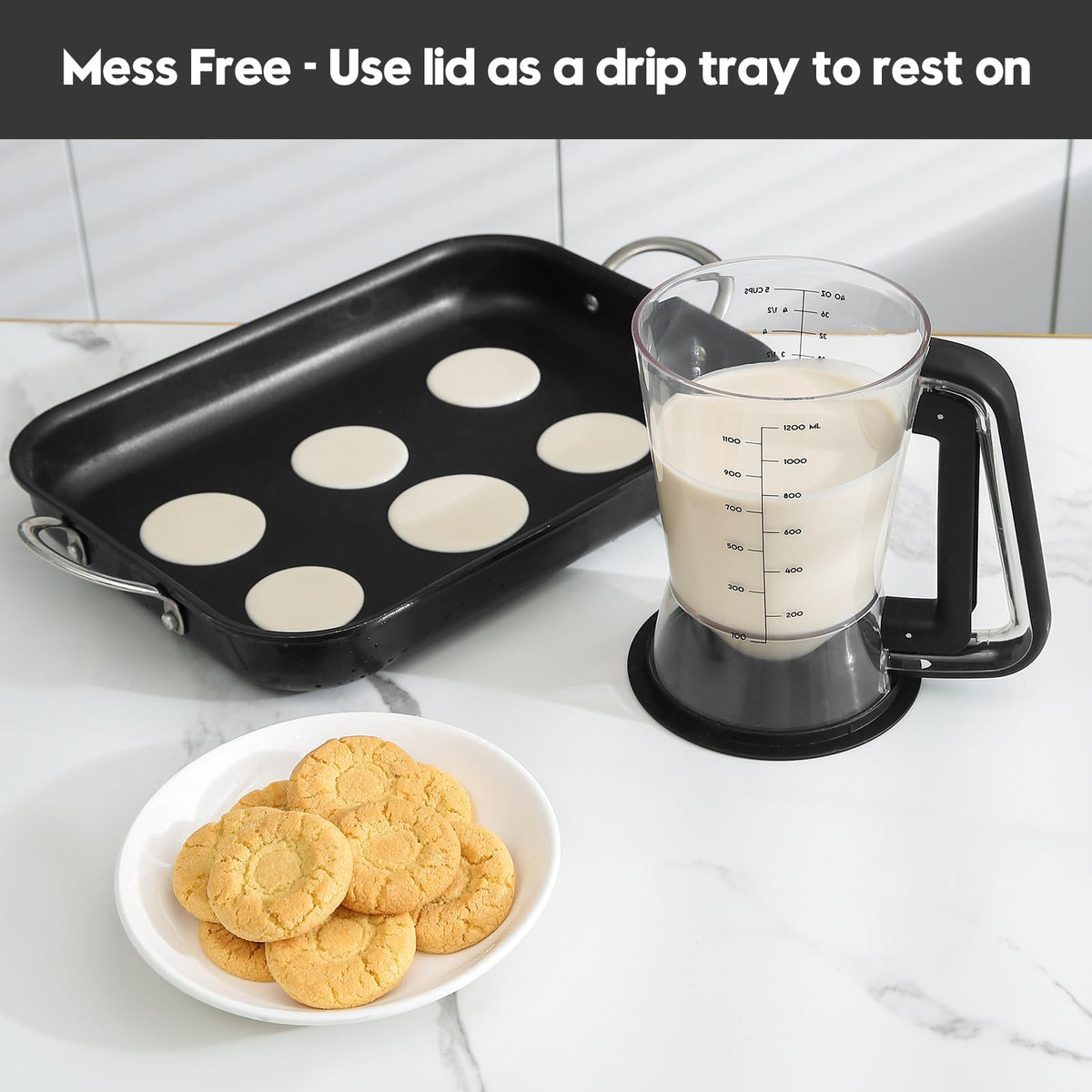 GagaQi dishwasher-safe design simplifies cleanup after baking.