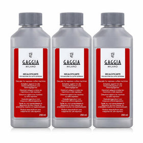 Gaggia descaler 12-pack front view, ideal for home espresso machine maintenance