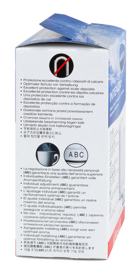 Gaggia Intenza double pack packaging back with compatibility notes.
