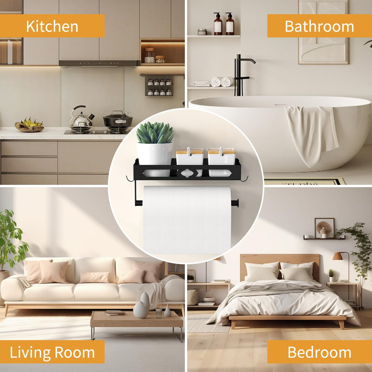 GAGUIUP modern black finish adds sleek style to any room.