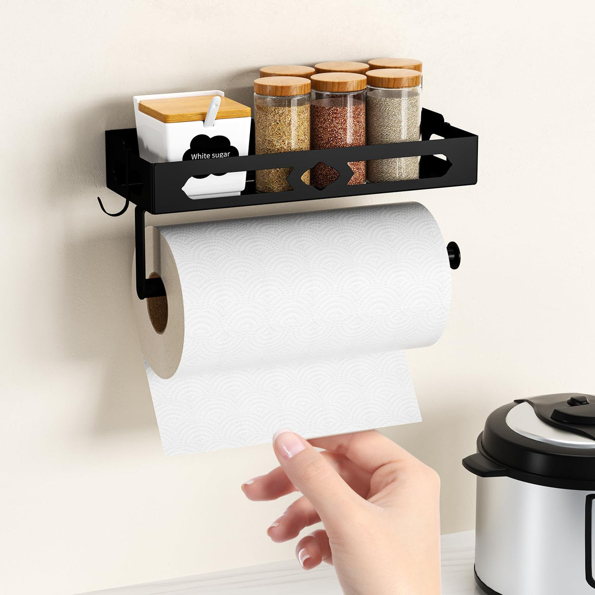 GAGUIUP one-handed tear design enables quick towel removal.