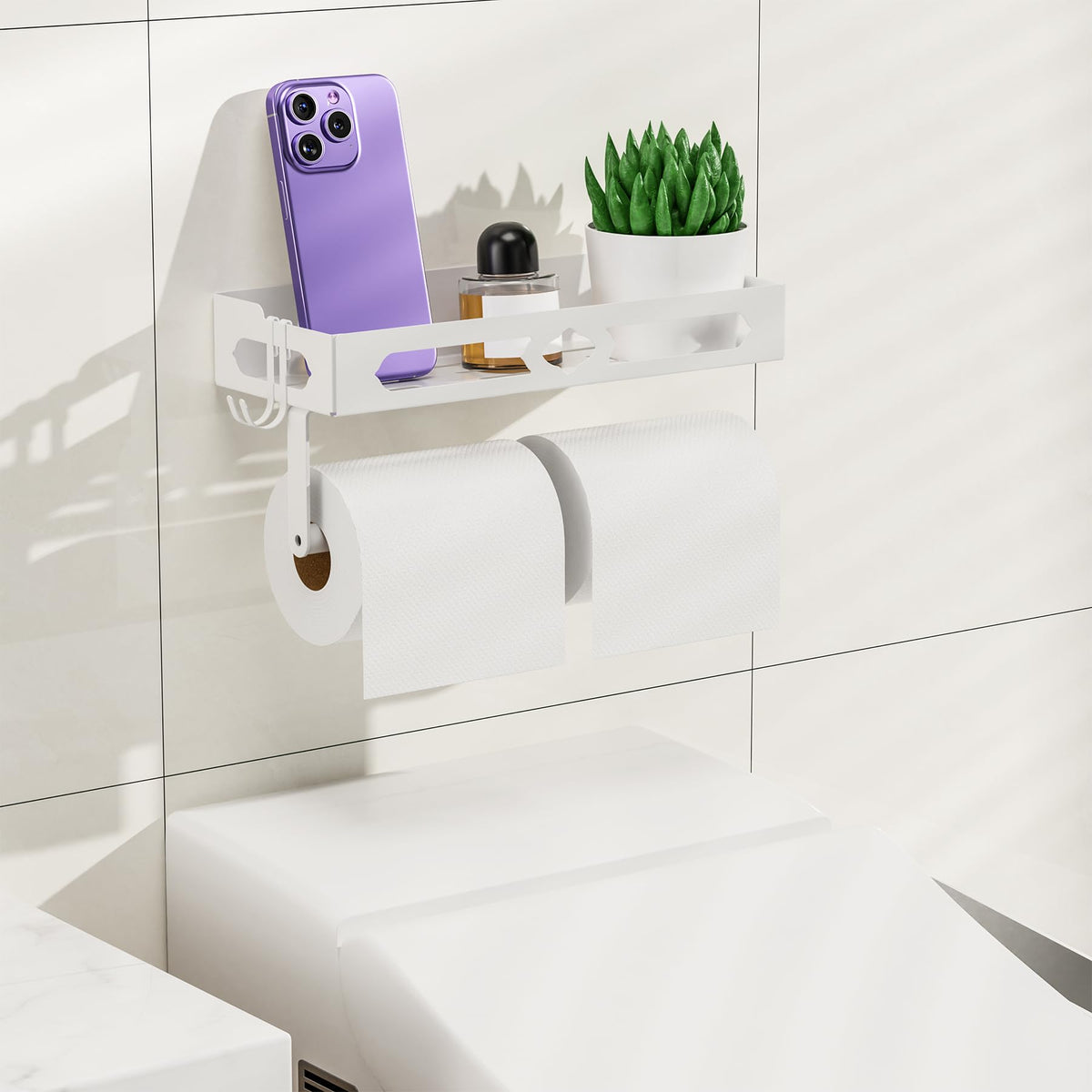 GAGUIUP secure installation options: screws or adhesive for easy mounting.