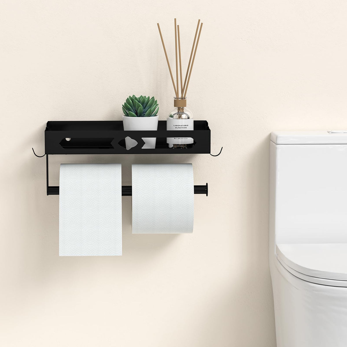 GAGUIUP top shelf storage keeps small items handy and organized.