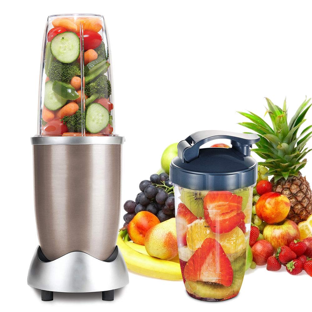 GahsElec premium plastic cups designed for safe everyday blending.