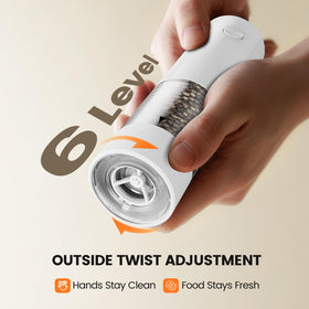 Gaivis grinder with 100ml hopper for fewer refills