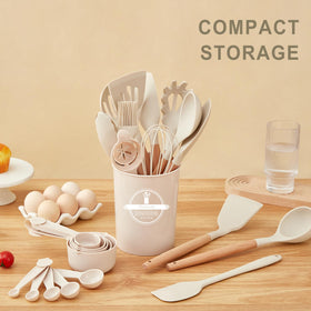 Gaixvny 34pc set makes a thoughtful gift for cooking enthusiasts.