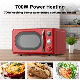 Galanz GLCMKA07RDR six power levels for precise heating