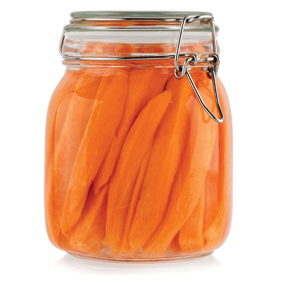 Galashield 32 oz glass jar with airtight lid for long lasting freshness