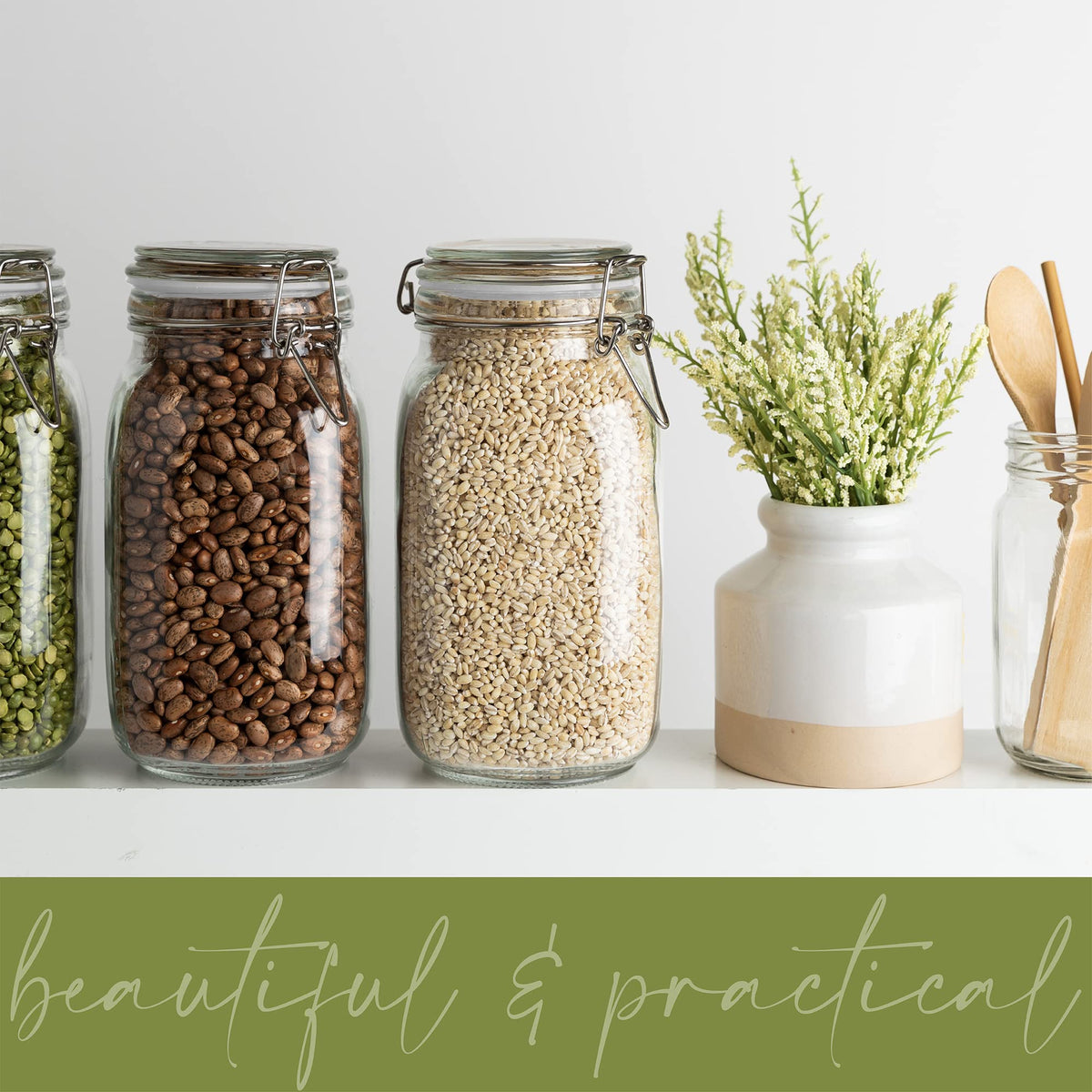 Galashield dishwasher-safe glass jar easy to clean after cooking.