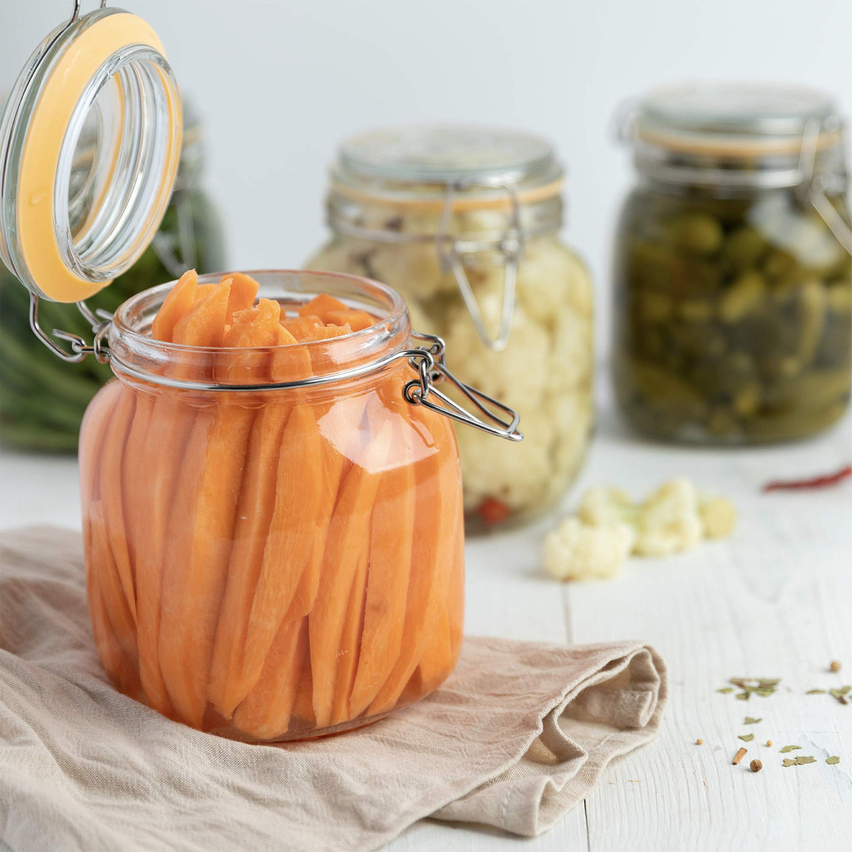 Galashield jar dimensions 4.25 by 4.25 by 6 inches for compact storage.