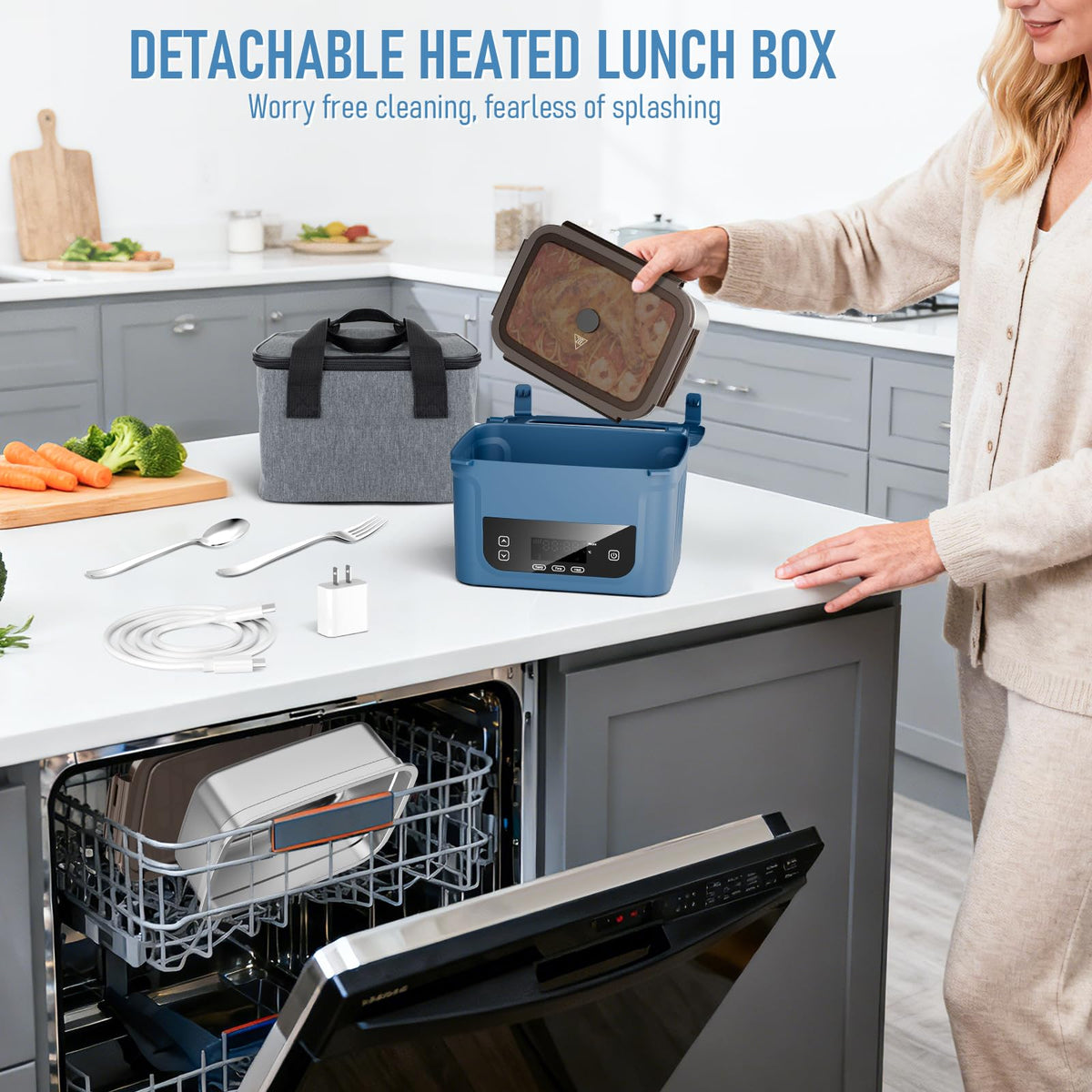 GALOKEO insulated bag included for portable meals.