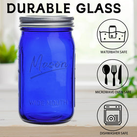 Galssmagic centerpieces: versatile jars that elevate tables with colored glass.