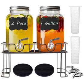 Galssmagic dispenser stand enabling easy self-service at events