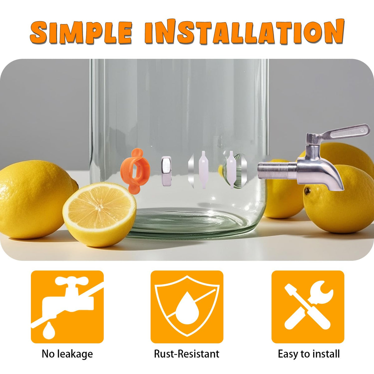 Galssmagic easy-clean design supports quick post-party cleanup.