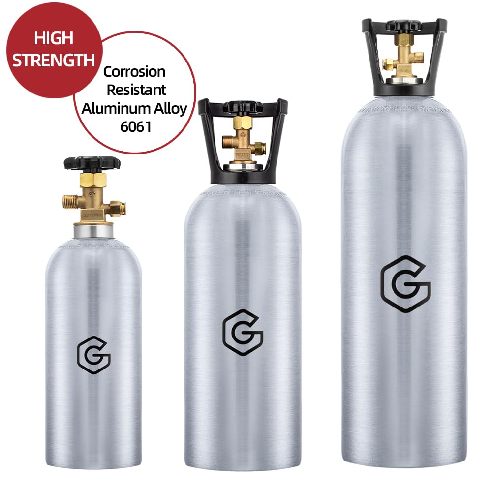 Gancowise preinstalled valve enables quick regulator hookup.