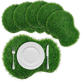 Gandeer golf grass placemat set for stylish party decor and durable reuse.