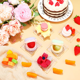 Elegant Gandeer plates at a wedding or party table setting.