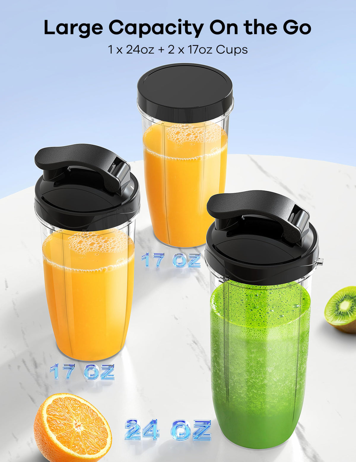 Ganiza to-go lids securely seal drinks during transport