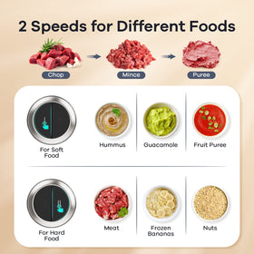 Ganiza easy-clean blades simplify post-cook cleanup after busy meals.
