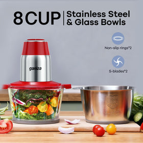 Ganiza food processor meat chopper function for efficient mincing