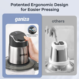 Ganiza Food Processor overheat light indicates safe processing and better control