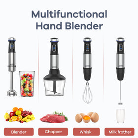 Ganiza 600ml chopper for quick prep and chunk-free chopping.