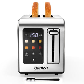 Ganiza Smart Toaster touchscreen display enables precise browning control