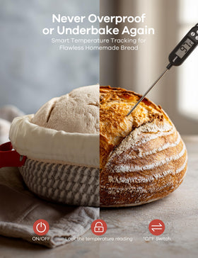 Ganiza Sourdough Starter Kit covers aid proper proofing in any kitchen.