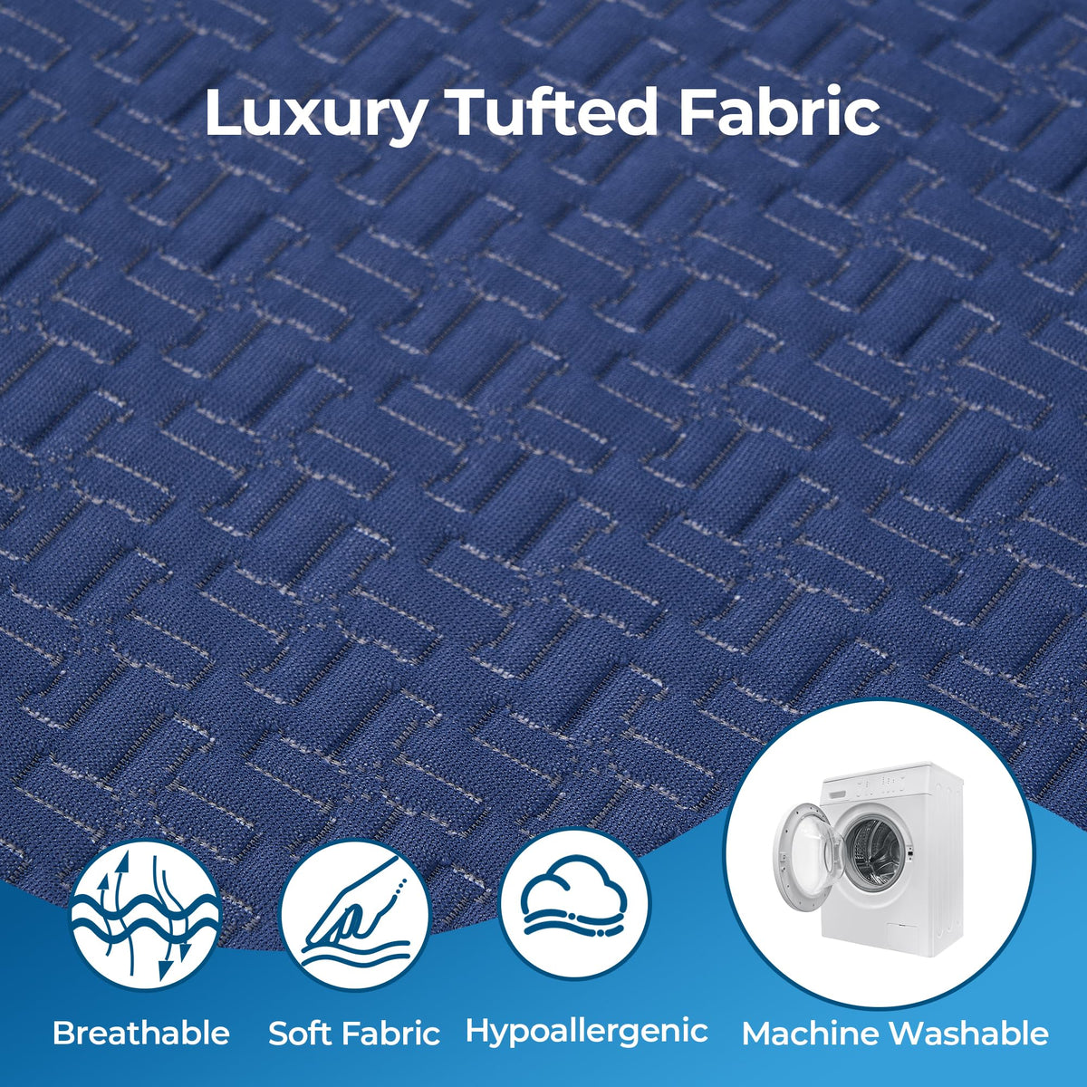 Ganondorf machine-washable covers simplify cleaning and maintenance.