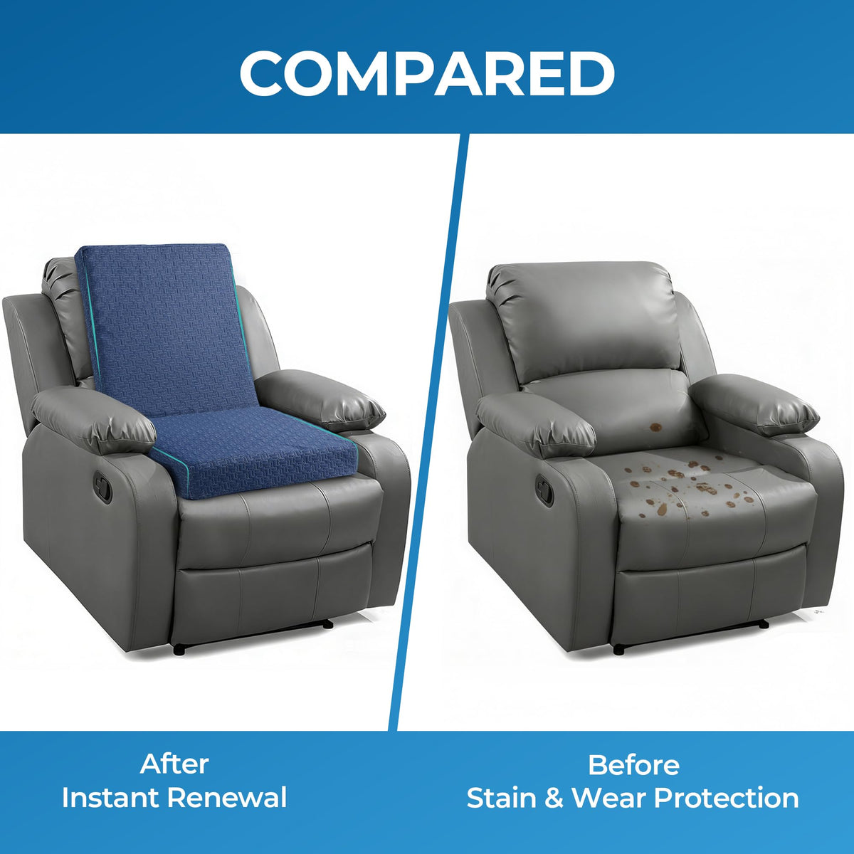 Ganondorf versatile use fits recliners, chairs, wheelchairs, and more.