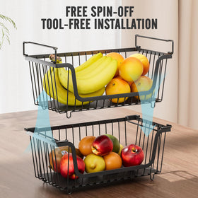GAOKASE breathable mesh storage for snacks and items