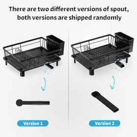GAOKASE dish drying rack compact design fits small kitchens