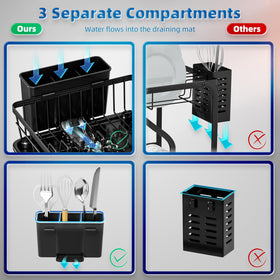 GAOKASE dish drying rack heightening pads prevent water pooling
