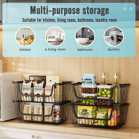 GAOKASE rotating handle stackable design for easy transport