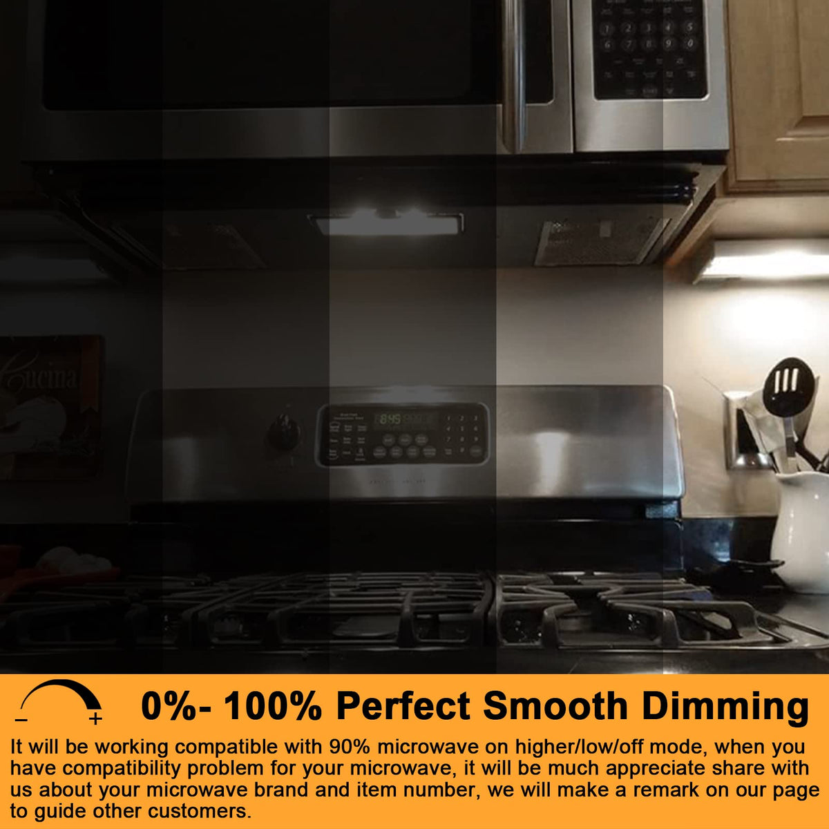 Gaormii G8 LED bulb in kitchen showing natural white 4000K
