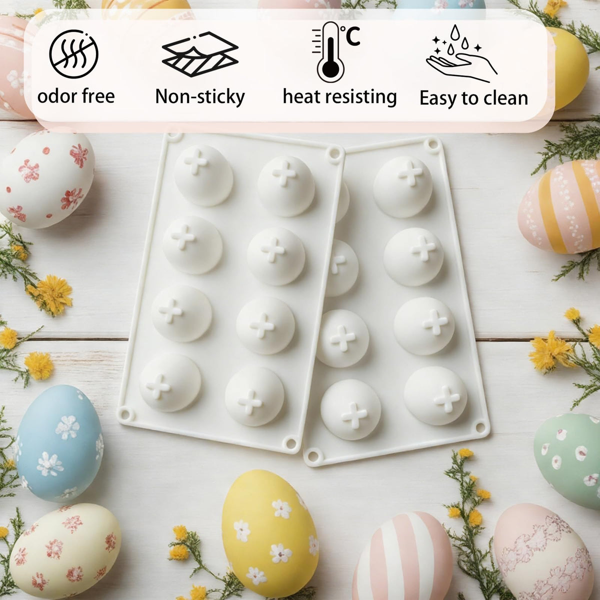GARBODIY versatile mold for chocolate, fondant, and jelly