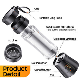 Gardreg blender ready for office or outdoor use during breaks