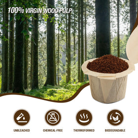 Garlifur filtration reduces grounds for smoother coffee