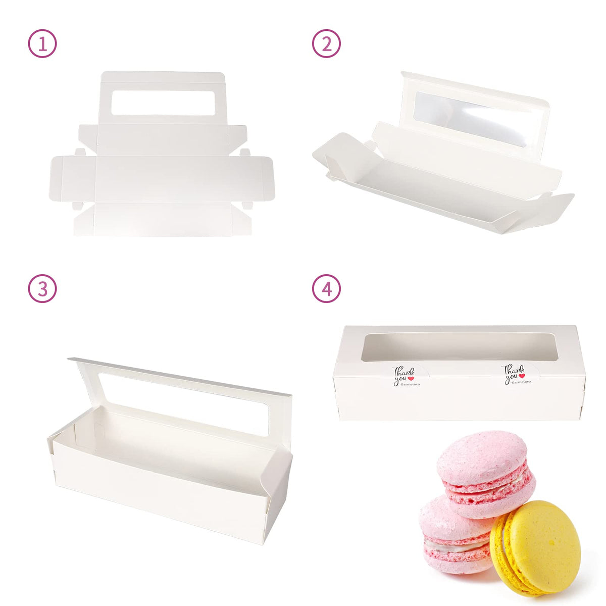 Garmeinea sticker pack with 60 decals for sealing and decoration