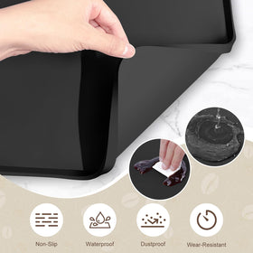 Garolue detachable drying mat keeps tamper and sachets neatly organized