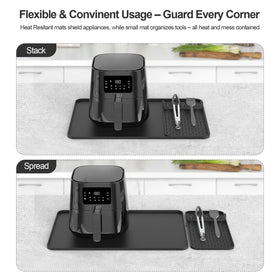 Garolue non-slip silicone surface keeps appliances in place on counters